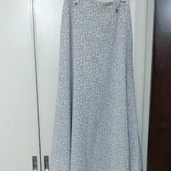 花柄 ロングスカート
