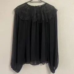ZARA シースルーブラウス