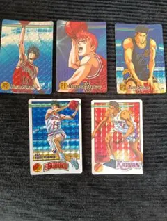 スラムダンク カードダス メモリアルシーン 1-7 コンプ まとめ売り 7枚