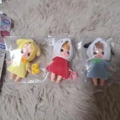 ぷちリカちゃん　キティ・ポムポムプリン・ポチャッコ　3点セット