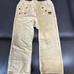 ミキハウス ダブルビー　ベージュパンツ　サイズ90