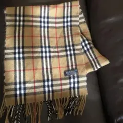 極美品 BURBERRYs イングランド製　ノバチェック マフラー