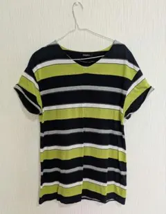 ボーダー半袖Tシャツ Lサイズ