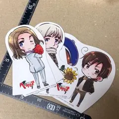 ヘタリア キャラソン特典 ダイカットパネル 9個セット　レア ヘタリア ポップスタンド キャラクターソングCD キャラソン 特典 9枚