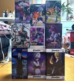 HUNTER×HUNTERフィギュアまとめ売り 最新プライズ含むまとめ売り　9体
