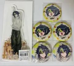 にじさんじ まねきねこ 秋日和 伊波ライ アクリルスタンド 缶バッジ