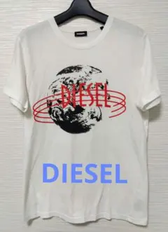 DIESEL 地球グラフィック Tシャツ M