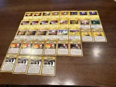 【旧裏】③ポケモンカード マチス関連 まとめ売り 34枚セット（ピカチュウ等）のサムネイル