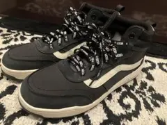 VANS ブラック ハイカットスニーカー