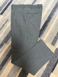 グレー スラックス ウエスト85cm 股下77cm
