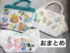 スーベニア　ランチケース　ダッフィー　シェリーメイ　ステラルー　クッキー