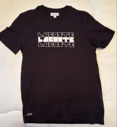 LACOSTE ラコステ ロゴプリント Tシャツ ブラックのサムネイル
