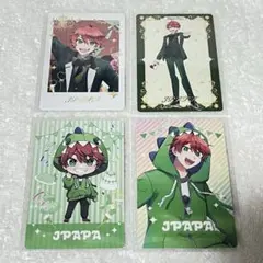 カラフルピーチ トレカ じゃぱぱ からぴち ぷぴぱ 4枚