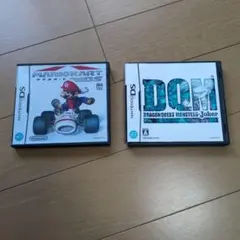 ニンテンドーDSソフト2本セット マリオカート ドラゴンクエストモンスターズ