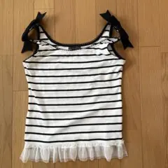 ウィルセレクション　袖リボンキャミソール