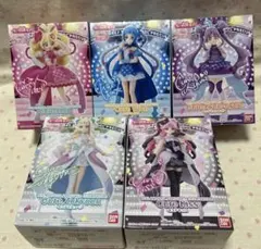 キミとアイドルプリキュア キューティーフィギュア 全5種セット
