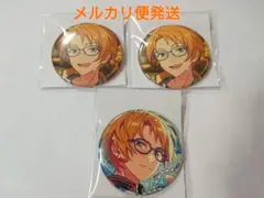 あんスタ 真白友也 とるパカ ハート型缶バッジ - メルカリ