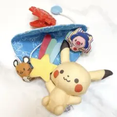 ポケモン モンポケ はじめてのおでかけベビーカーメリー ピカチュウ デデンネのサムネイル