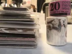 773処分価格　コラージュ素材　まとめ売り セット 紙モノ 雑貨 素材紙