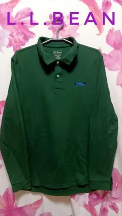 L.L.Bean 長袖ポロシャツ　L