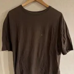 TOMMY HILFIGER ブラウン Tシャツ Lサイズ