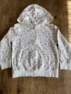 CLASSIC 花柄フード付きパーカー