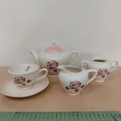 マニー　ティーポット・カップ＆ソーサー✨セゾンドローズ美品✨ 2026年最新】マニーティーポットの人気アイテム - メルカリ