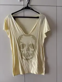Zadig et VoltaireイエロースカルプリントTシャツのサムネイル