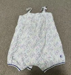 PETIT BATEAU　プチバトー　花柄　ロンパース　24m　86cmのサムネイル