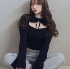 andmary Tina ribbon tops - メルカリ