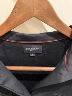 BURBERRY GOLF ブラック 長袖ポロシャツ L