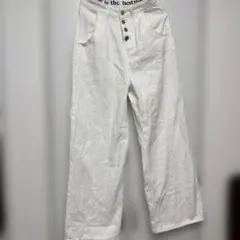 shein デニムパンツ ワイドレッグ