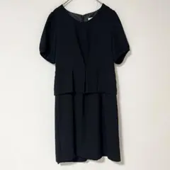 プロポーションボディドレッシング フォーマル ひざ丈ワンピース ブラック M