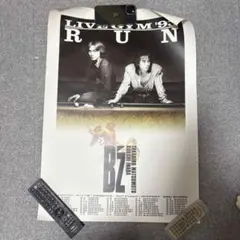 B'z LIVE-GYM'93 RUN ツアーグッズ ポスター - メルカリ