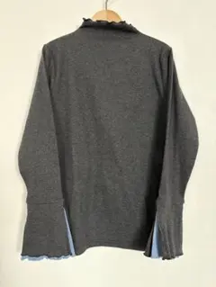 しまむら　田中里奈　mysa 配色リブトップス