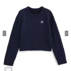 【値下げしました！】グレイル ニット トップス ネイビー GRL