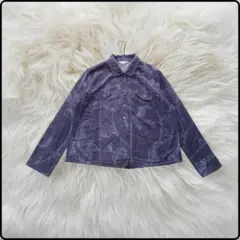 【値下げ中✨️】SUNCHOUETTE 長袖シャツ 幾何学模様 Vintage