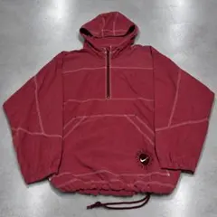 90s~ OLD NIKE 短丈 アノラックパーカー Y2K テック 銀タグ