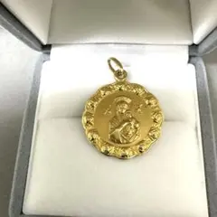K14 メダイペンダントトップ 両面デザイン 4.735g - メルカリ