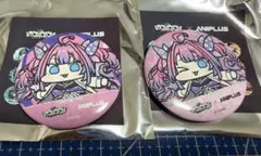 ホロライブ 綺々羅々ヴィヴィ 韓国限定 ANIPLUS 缶バッジ　2個