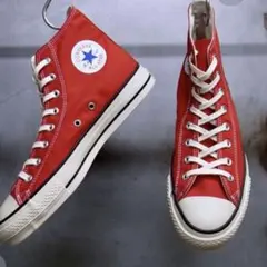 コンバースハイカットレッド23.5㎝　東原亜希　美香　CONVERSE 格安出品