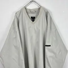USA古着 izod ナイロンプルオーバー ナイロンジャケット ベージュ