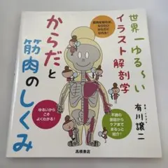からだと筋肉のしくみ 世界一ゆる～いイラスト解剖学