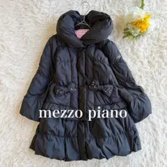 ako様専用⭐︎メゾピアノ mezzo piano 2way ダウンコート リボン
