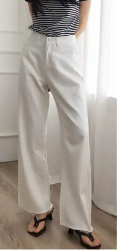 【値下不可】bifrost ハイウエストストレートデニム