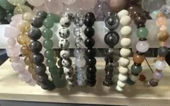 ☆*☆様 【#667】 天然石 ブレスレット 11点セット まとめ売り 激安価格