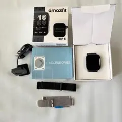 Amazfit Bip 6 アマズフィット スマートウオッチ 黒