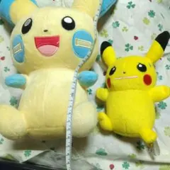 ピカチュウ TOMY ポケモン ぬいぐるみ 初代 初期レトロ マリル 3体