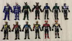 【美品】仮面ライダー アギト クウガ ミニソフビ フィギュア 13体セット 美品】仮面ライダー アギト クウガ ミニソフビ フィギュア 13体セット