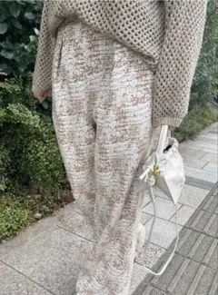 スタニングルアー 　ジャガードワイドパンツ　サイズ0のサムネイル